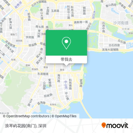 浪琴屿花园(南门)地图