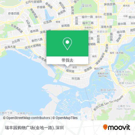 瑞丰园购物广场(金地一路)地图