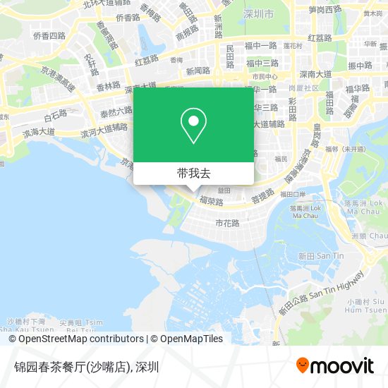 锦园春茶餐厅(沙嘴店)地图