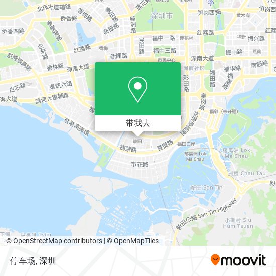 停车场地图