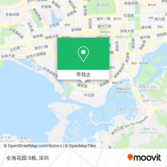 全海花园-3栋地图