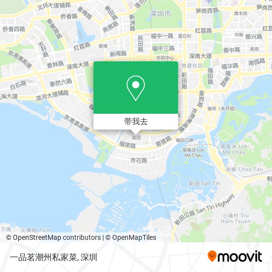 一品茗潮州私家菜地图