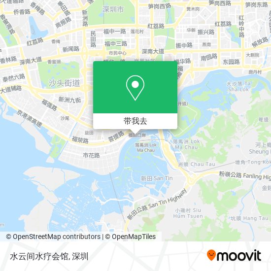 水云间水疗会馆地图