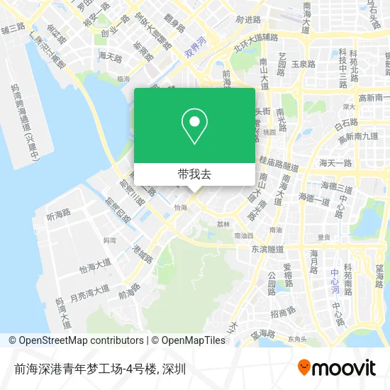 前海深港青年梦工场-4号楼地图