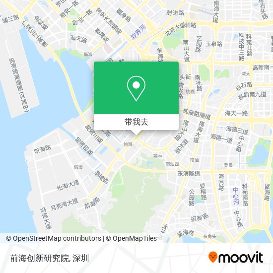 前海创新研究院地图