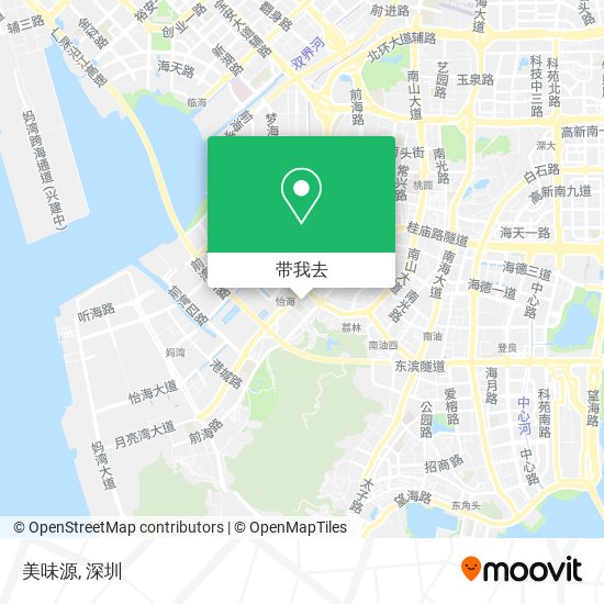 美味源地图