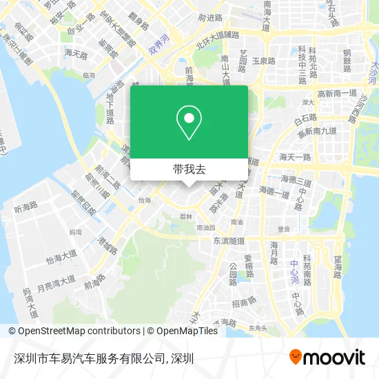 深圳市车易汽车服务有限公司地图