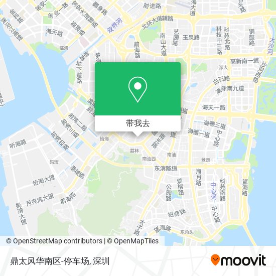 鼎太风华南区-停车场地图
