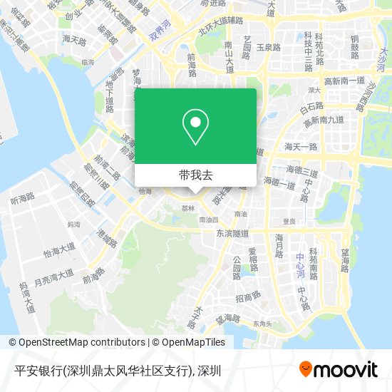 平安银行(深圳鼎太风华社区支行)地图