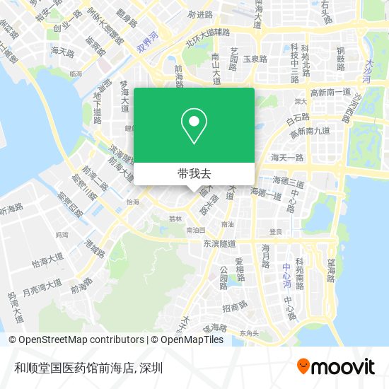 和顺堂国医药馆前海店地图