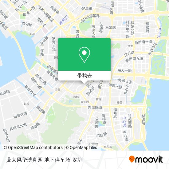 鼎太风华璞真园-地下停车场地图