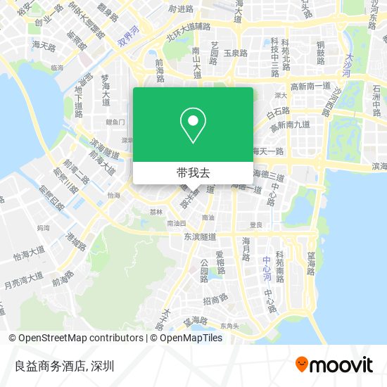 良益商务酒店地图