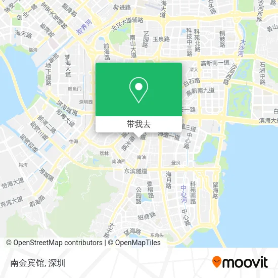 南金宾馆地图