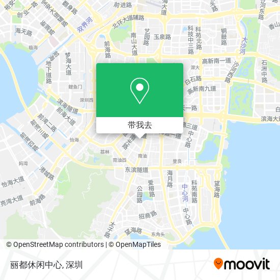 丽都休闲中心地图