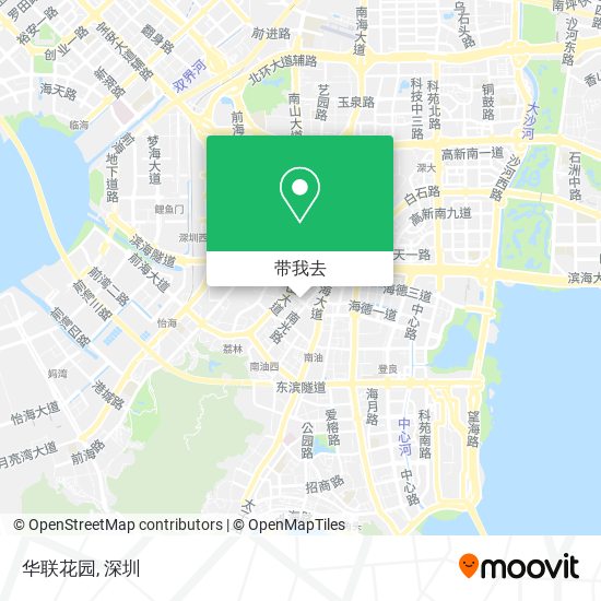华联花园地图