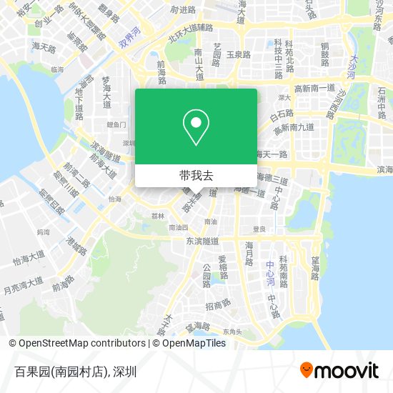 百果园(南园村店)地图