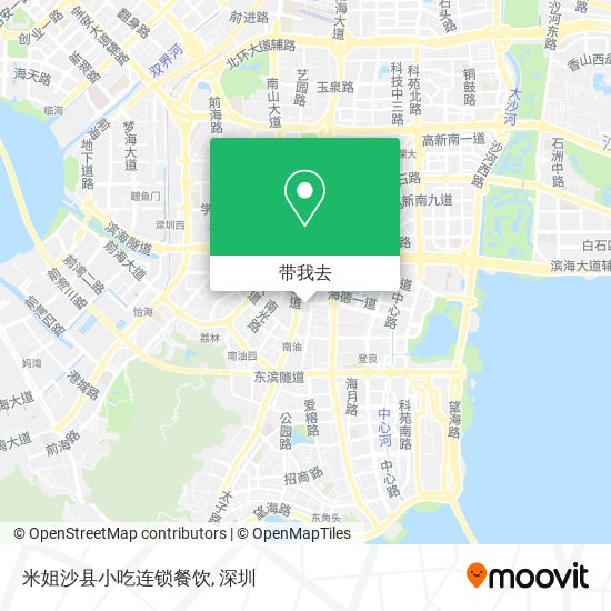 米姐沙县小吃连锁餐饮地图