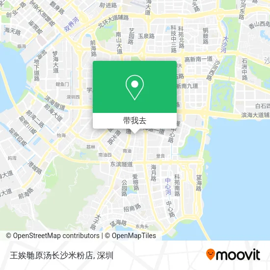 王娭毑原汤长沙米粉店地图