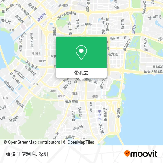 维多佳便利店地图