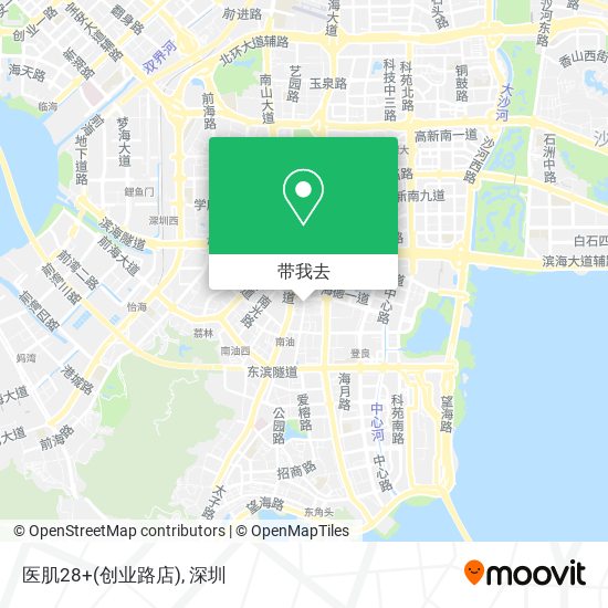 医肌28+(创业路店)地图