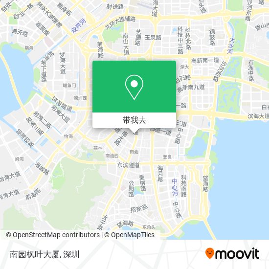 南园枫叶大厦地图