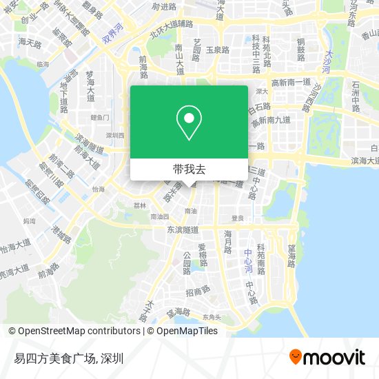 易四方美食广场地图