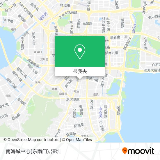 南海城中心(东南门)地图