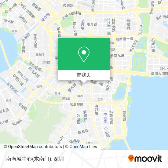 南海城中心(东南门)地图