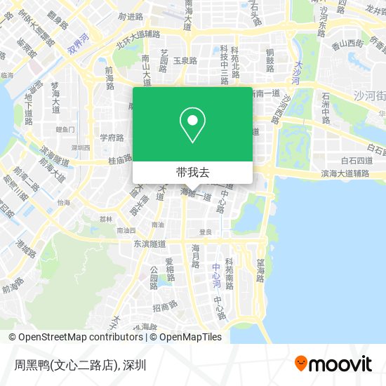 周黑鸭(文心二路店)地图