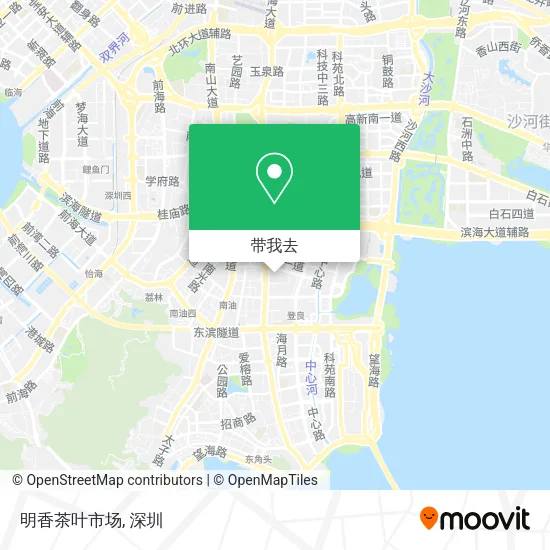 明香茶叶市场地图