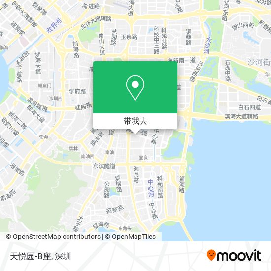 天悦园-B座地图