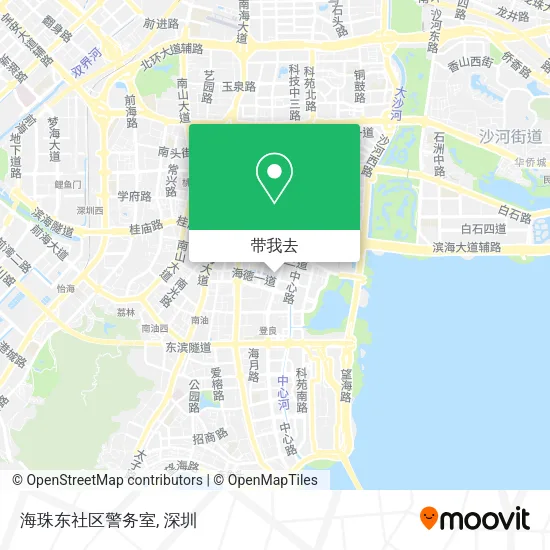 海珠东社区警务室地图