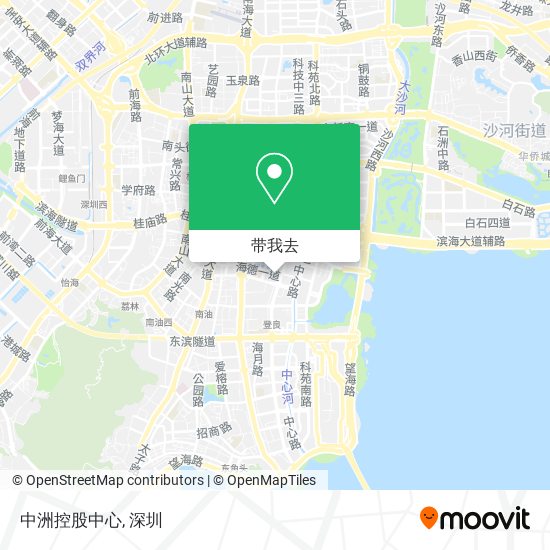 中洲控股中心地图