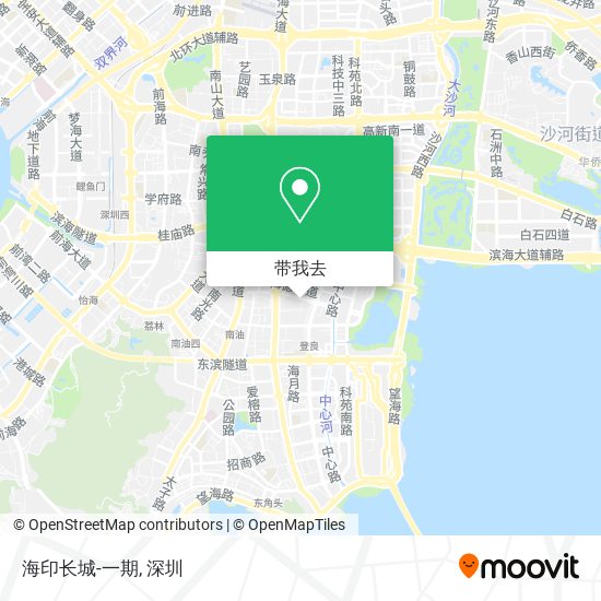 海印长城-一期地图