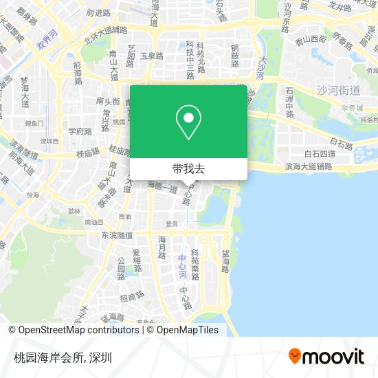 桃园海岸会所地图