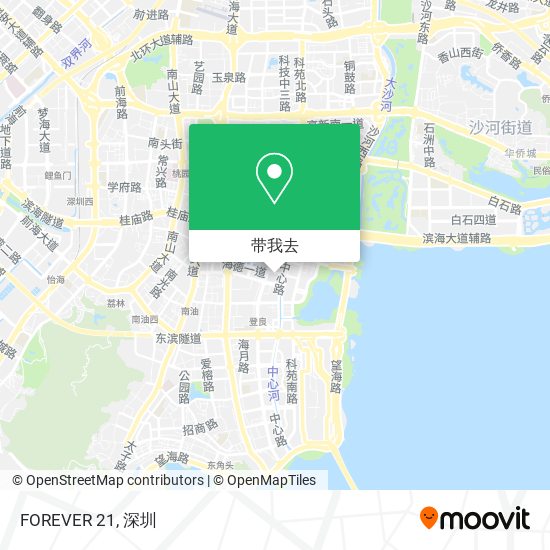 FOREVER 21地图