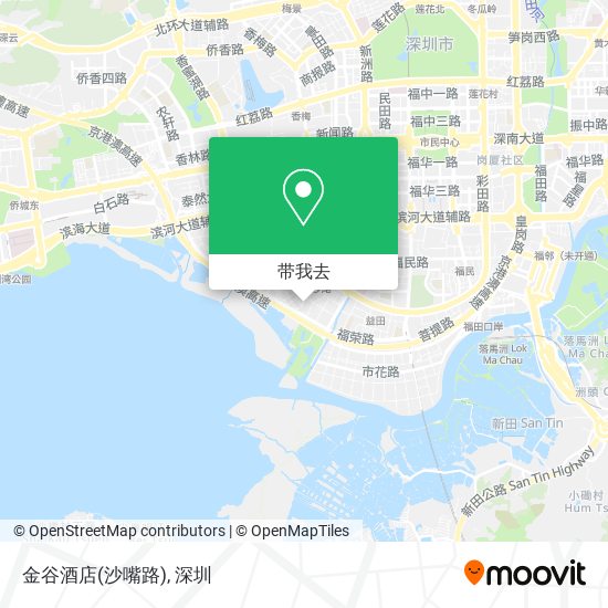 金谷酒店(沙嘴路)地图