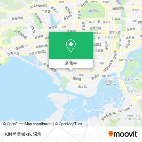 K时尚量贩ktv地图