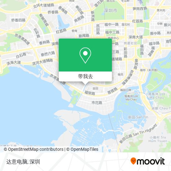 达意电脑地图