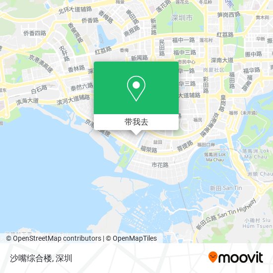 沙嘴综合楼地图