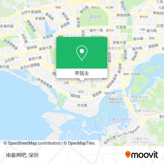 南极网吧地图