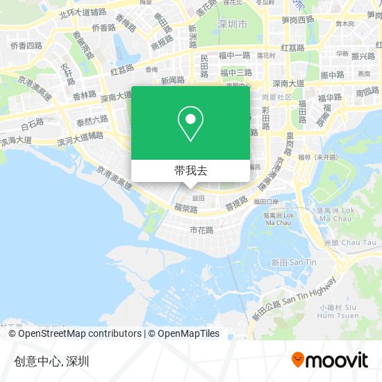 创意中心地图