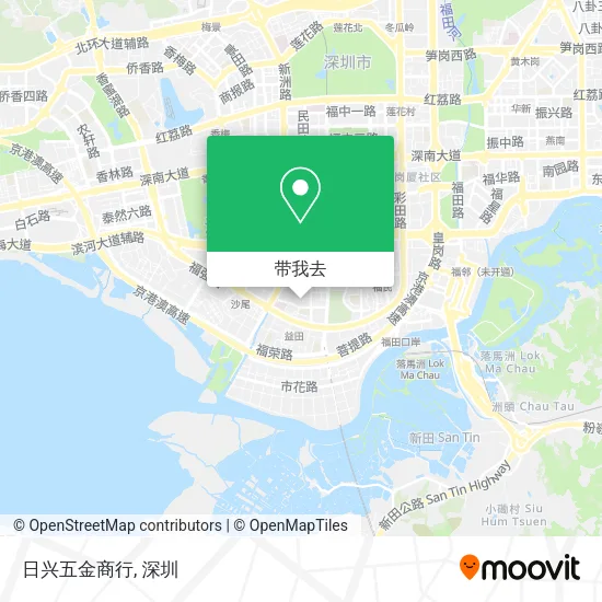 日兴五金商行地图