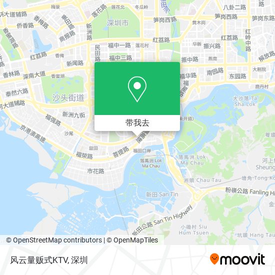 风云量贩式KTV地图