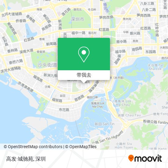 高发·城驰苑地图