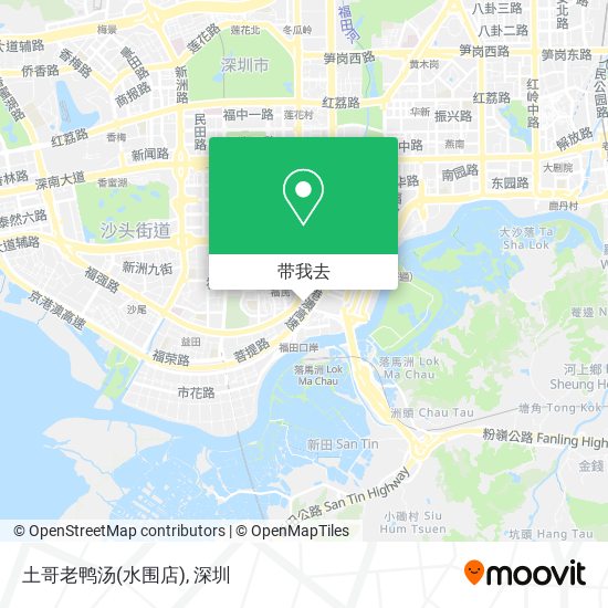 土哥老鸭汤(水围店)地图