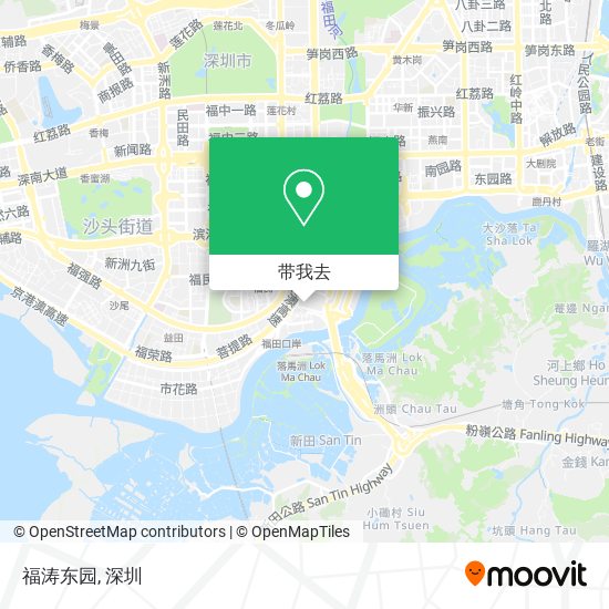 福涛东园地图