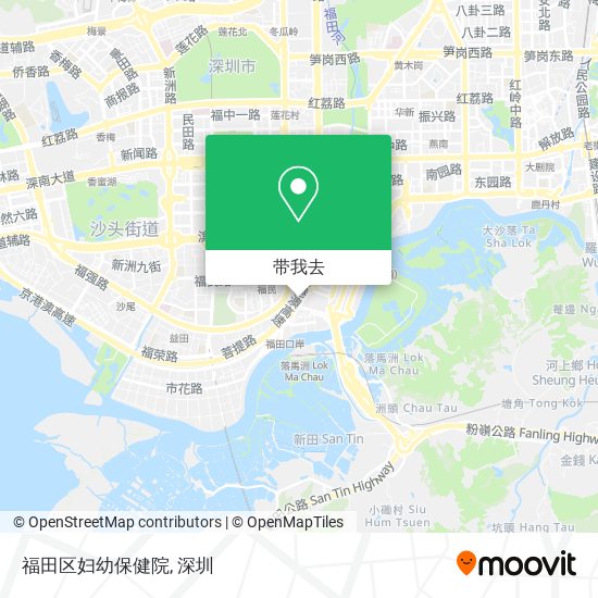 福田区妇幼保健院地图