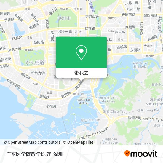 广东医学院教学医院地图