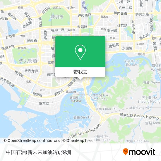中国石油(新未来加油站)地图